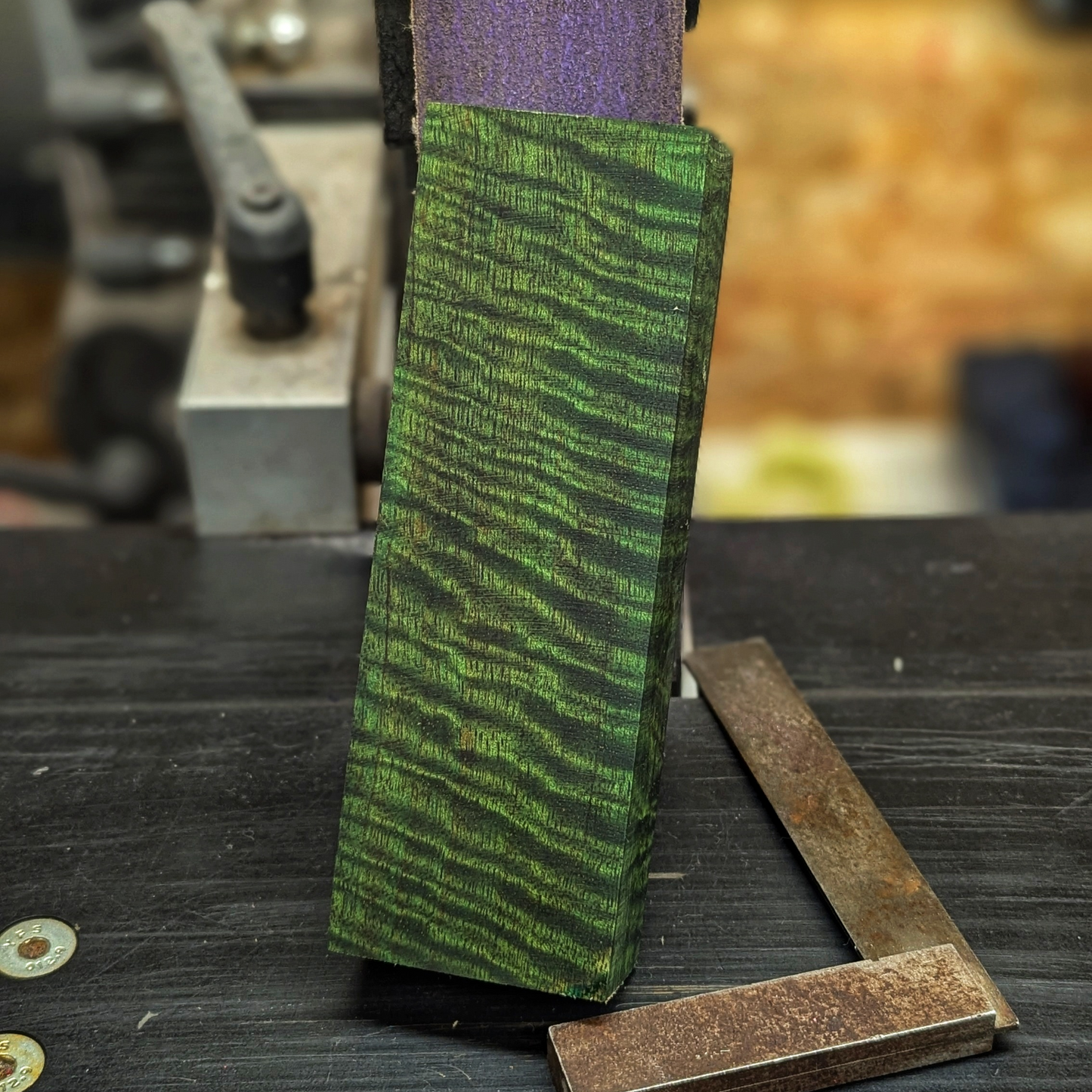 Stabilized Curly Mango - Green