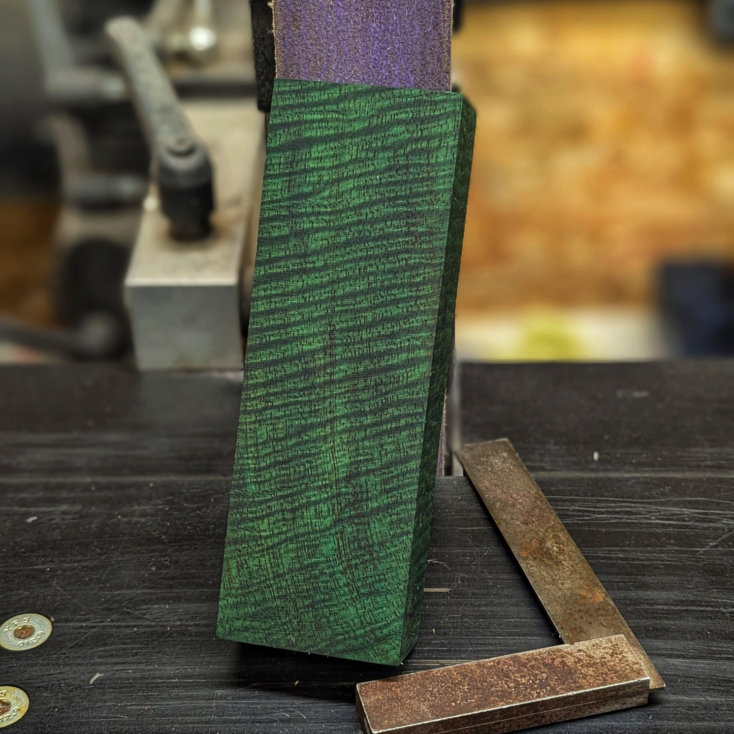 Stabilized Curly Mango - Green