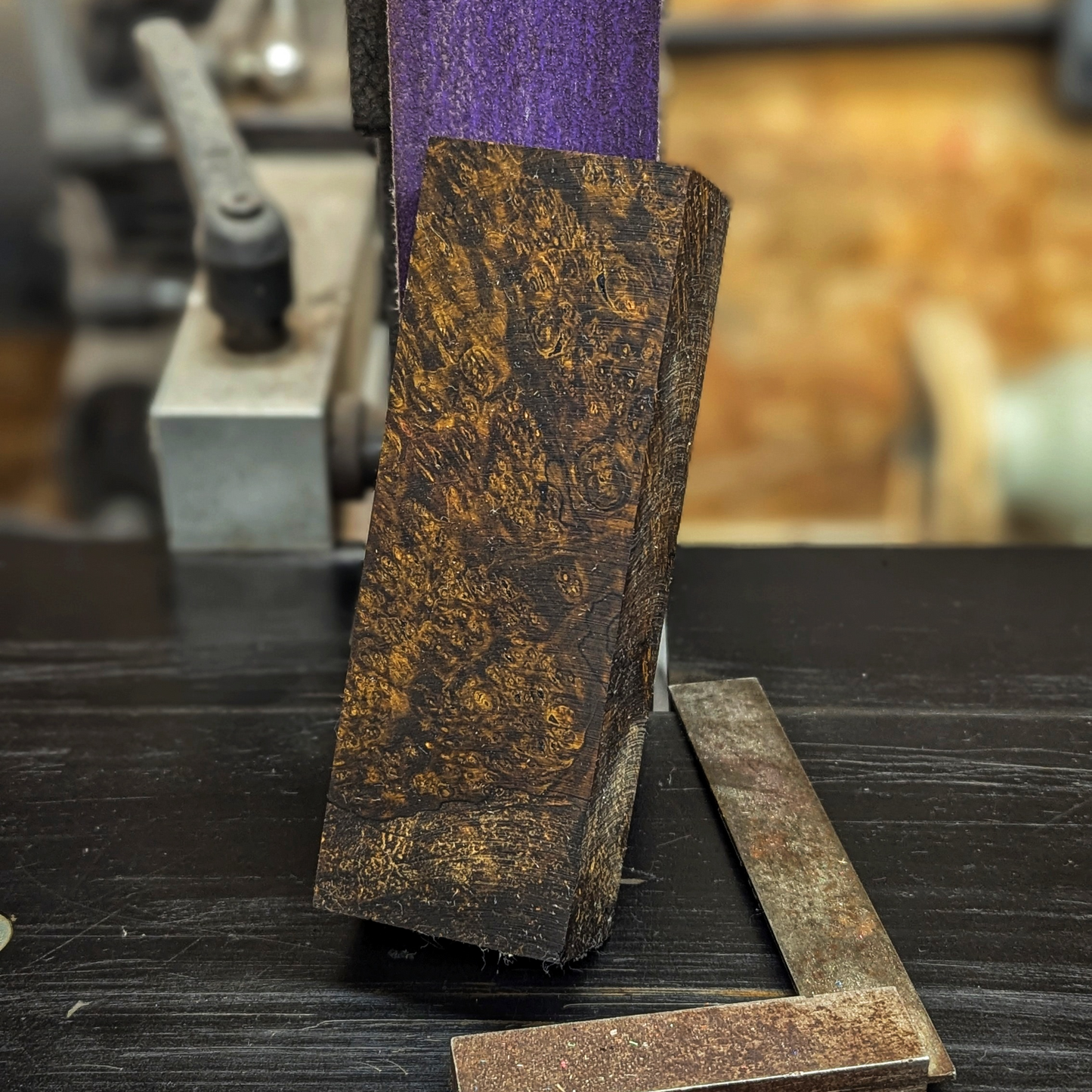 Stabilized Boxelder Burl - Brown