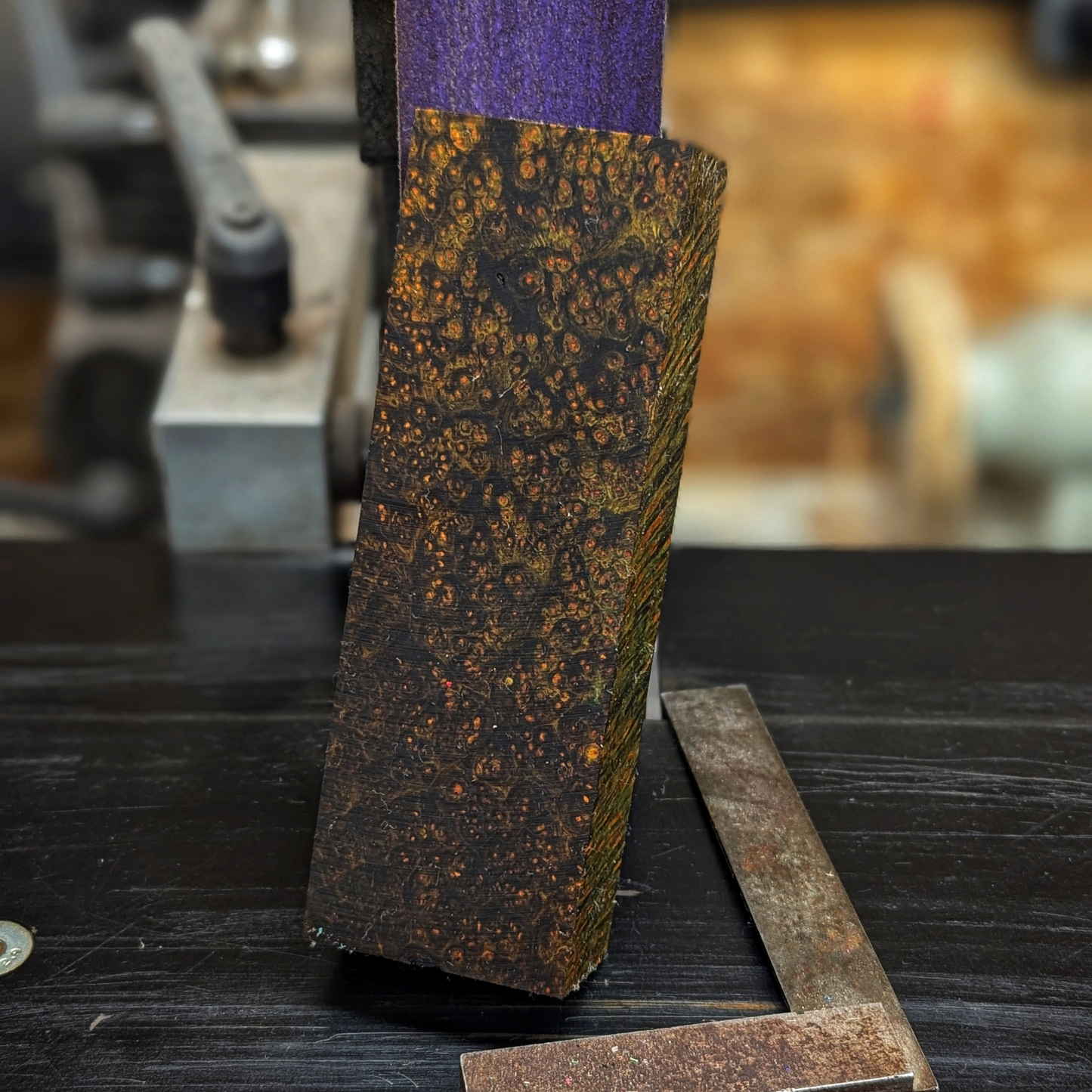 Stabilized Amboyna Burl - Brown