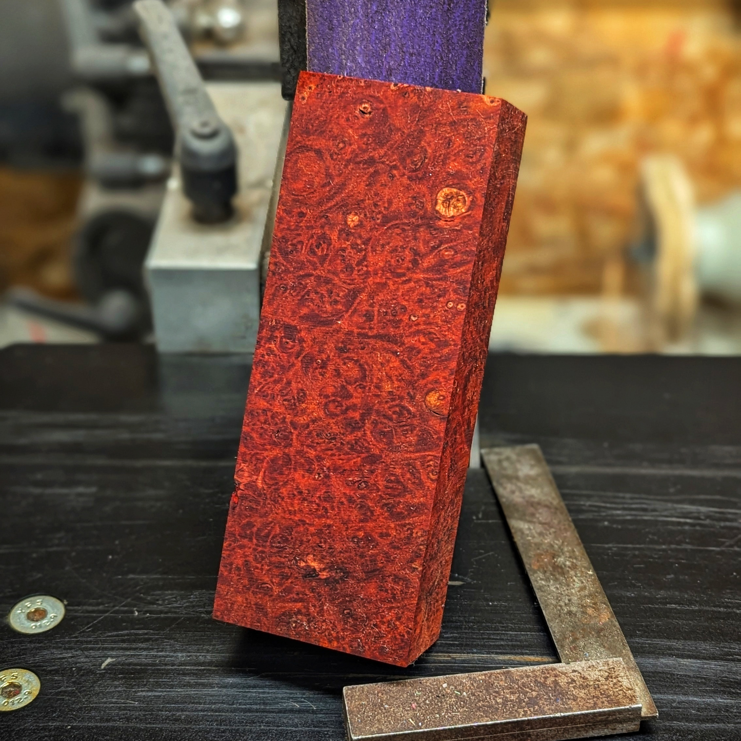 Stabilized Big Leaf Maple - Orange