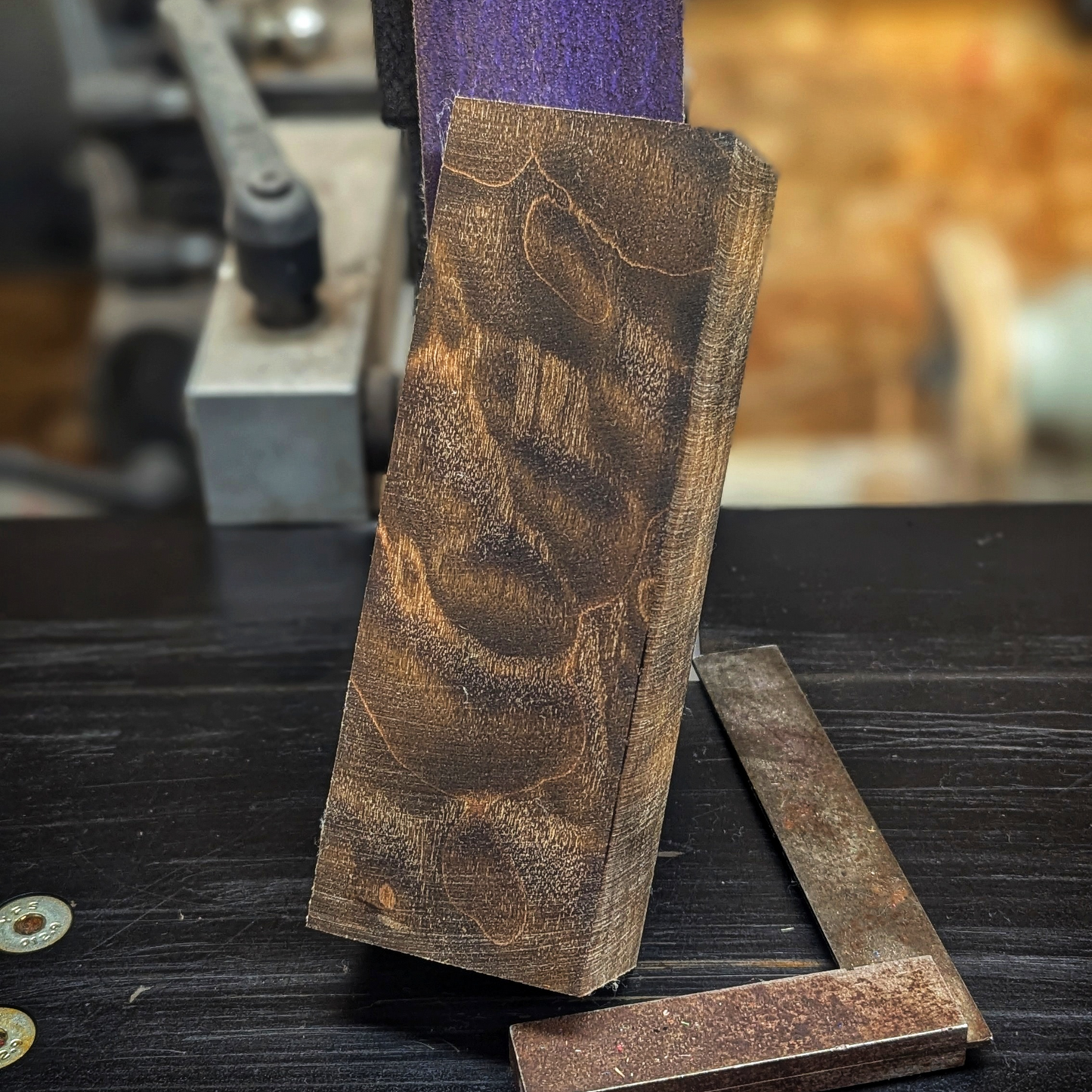 Stabilized Quilted Maple - Brown