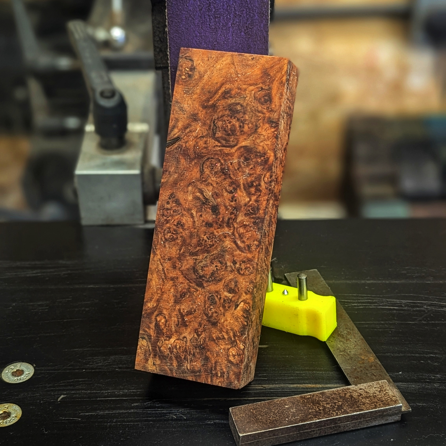 Stabilized Amboyna Burl - Natural
