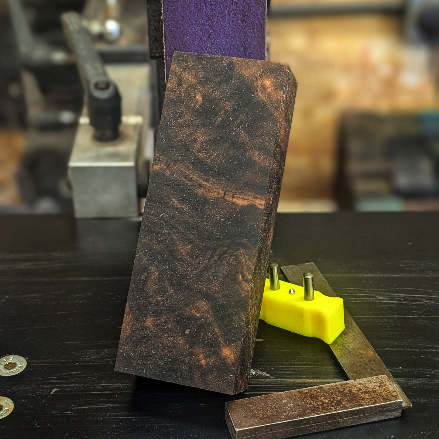 Stabilized Claro Walnut Burl - Natural