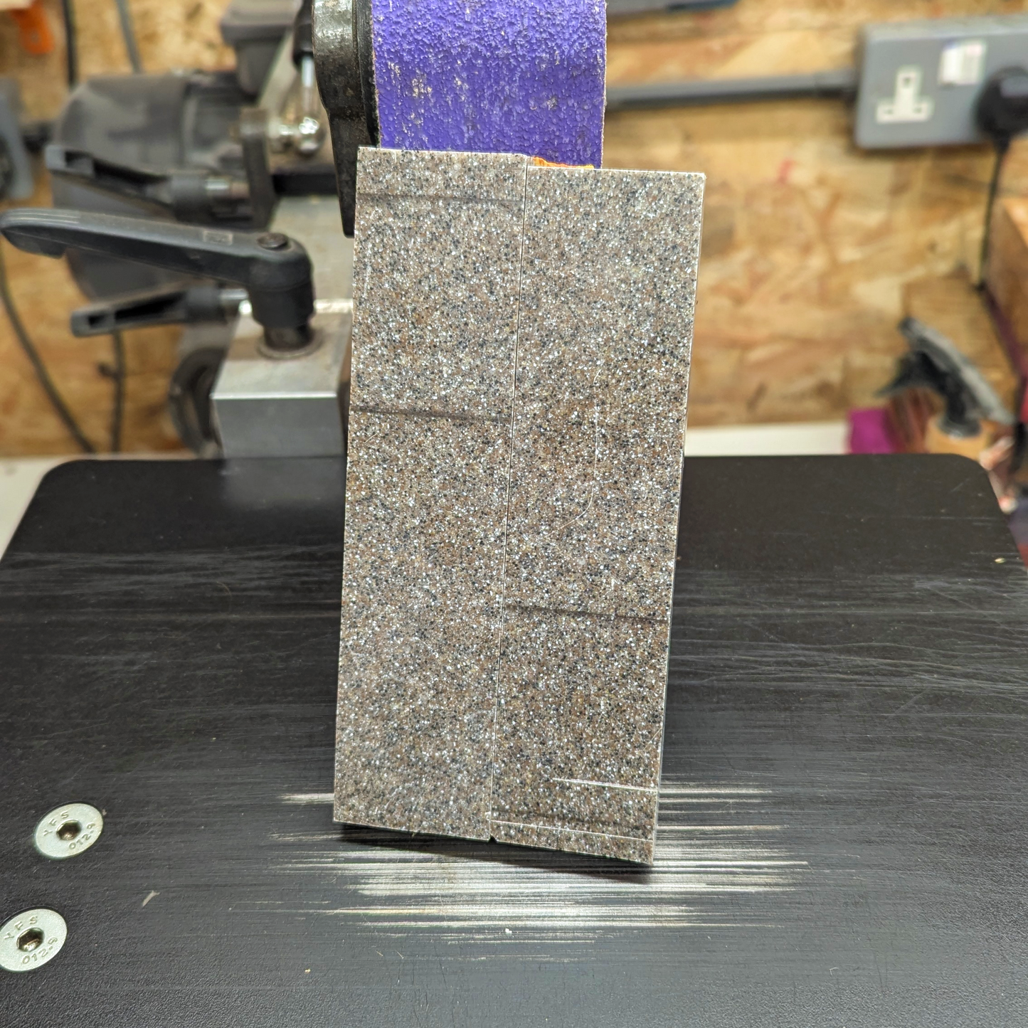 Corian Scales - Black Speckle