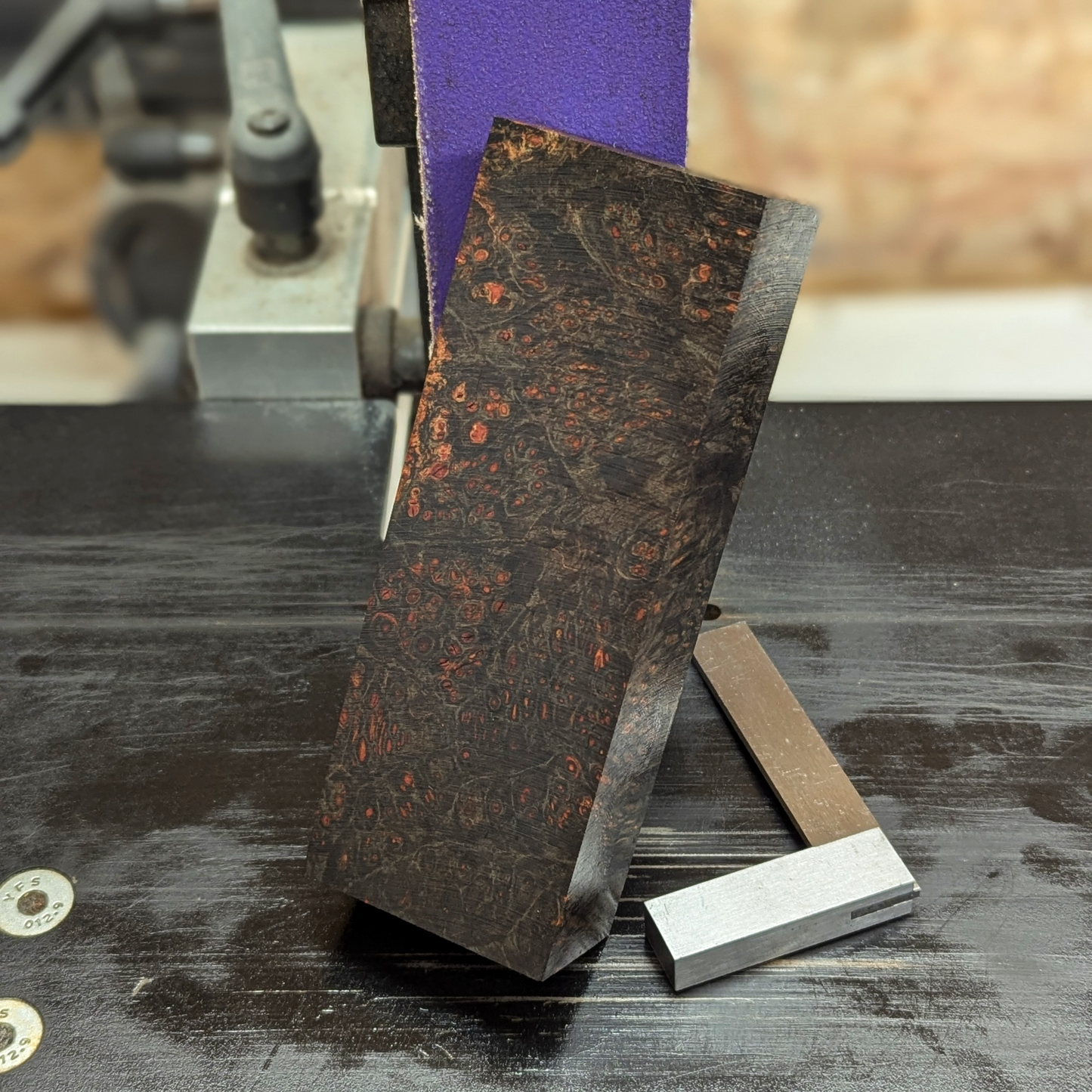Stabilized Big Leaf Maple Burl - Black