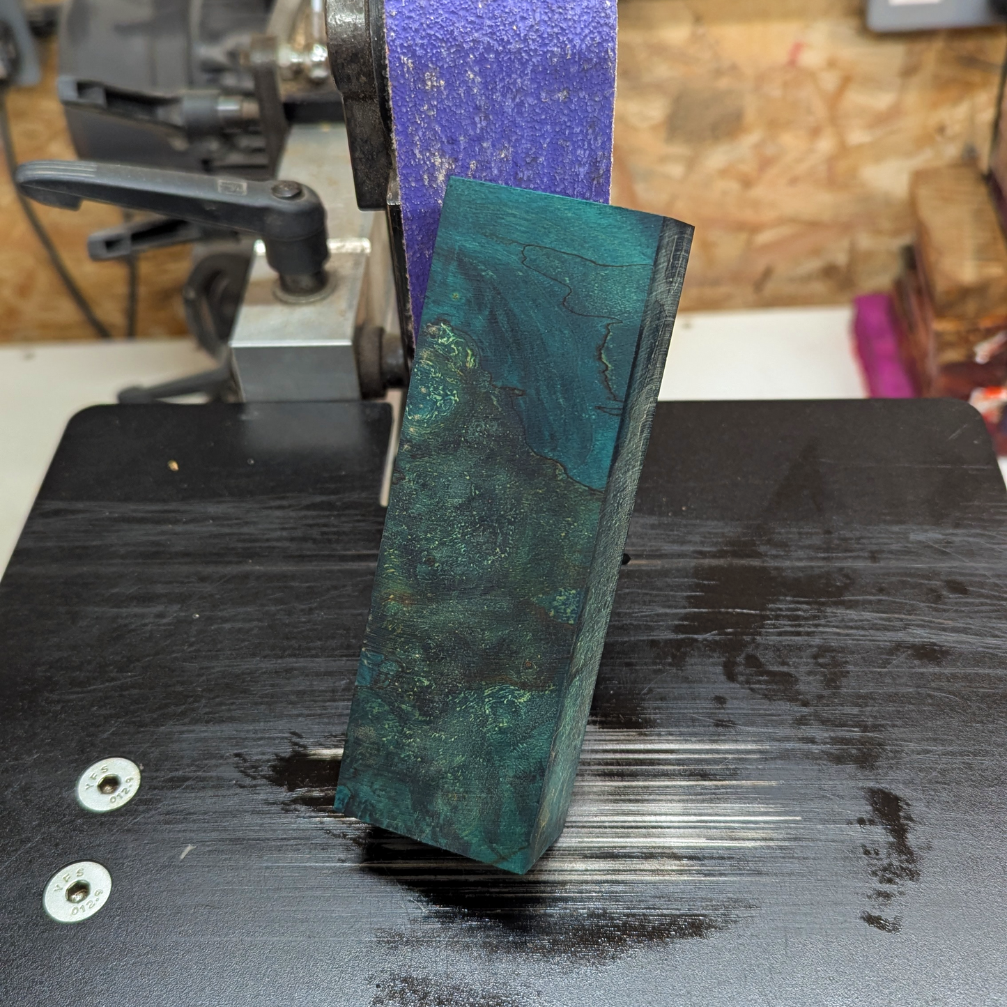 Boxelder Burl - Blue