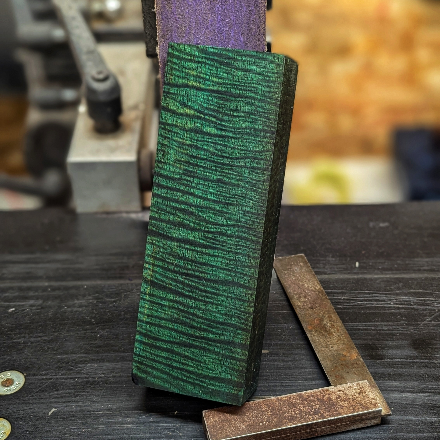 Stabilized Curly Mango - Green