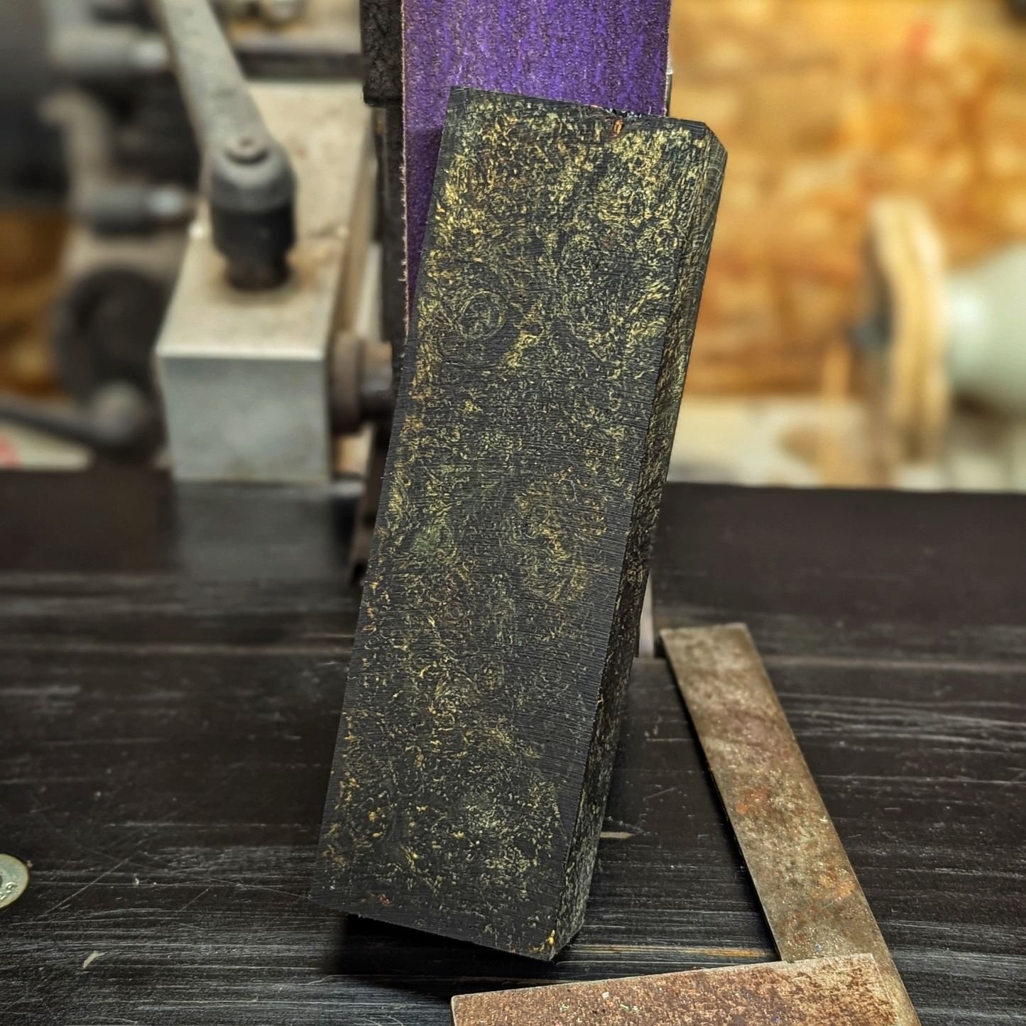Stabilized Boxelder Burl - Black