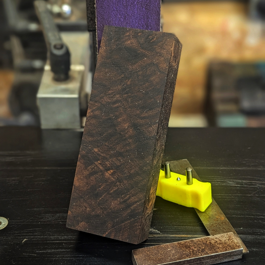 Stabilized Claro Walnut Burl - Natural