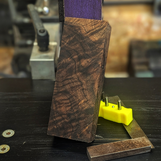 Stabilized Claro Walnut Burl - Natural