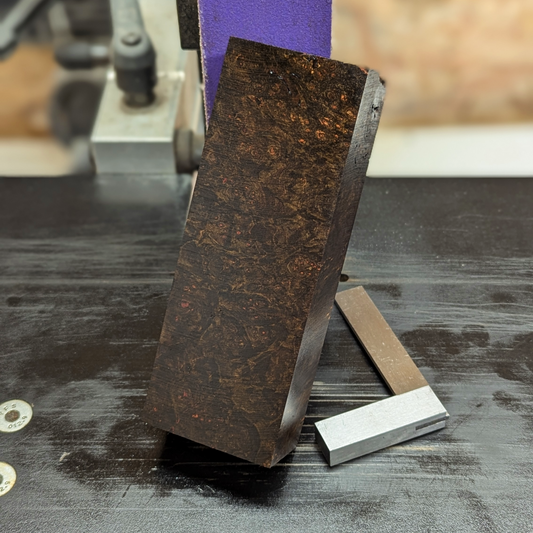 Stabilized Big Leaf Maple Burl - Black