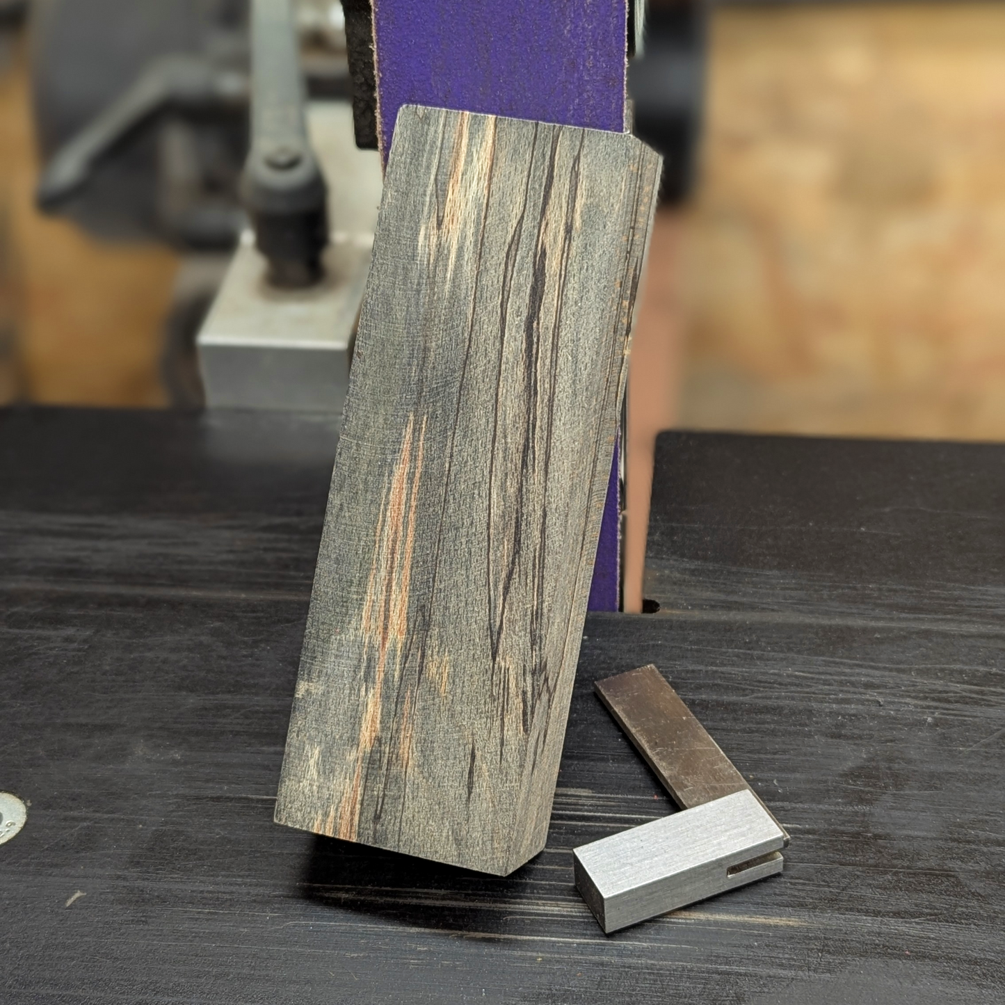 Stabilized Spalted Beech - Grey