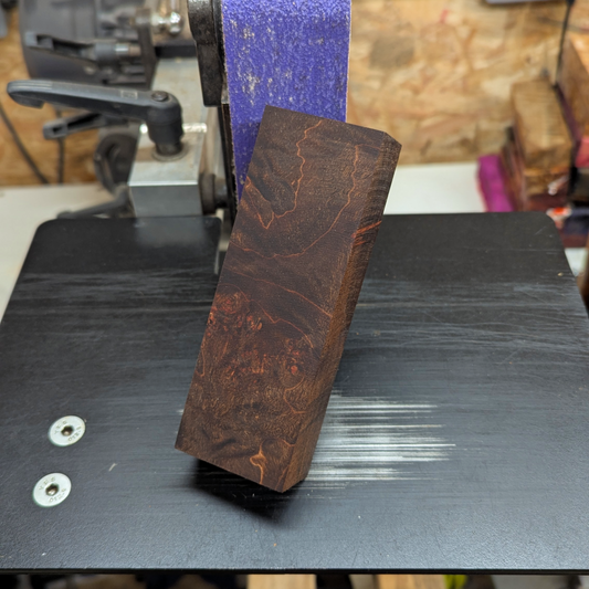 Box Elder Burl - Brown