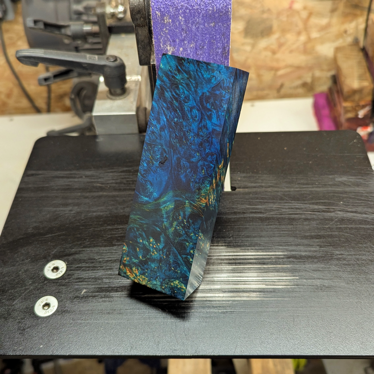 Boxelder Burl - Blue