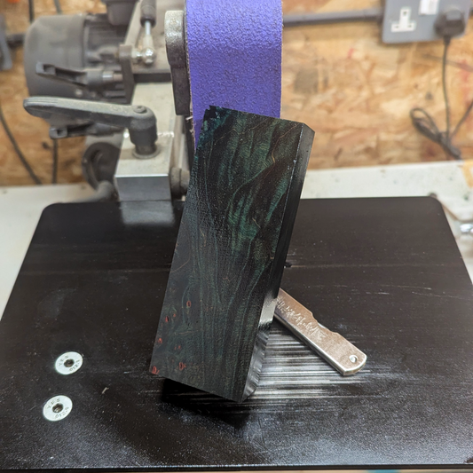 Figured Big Leaf Maple Burl - Green